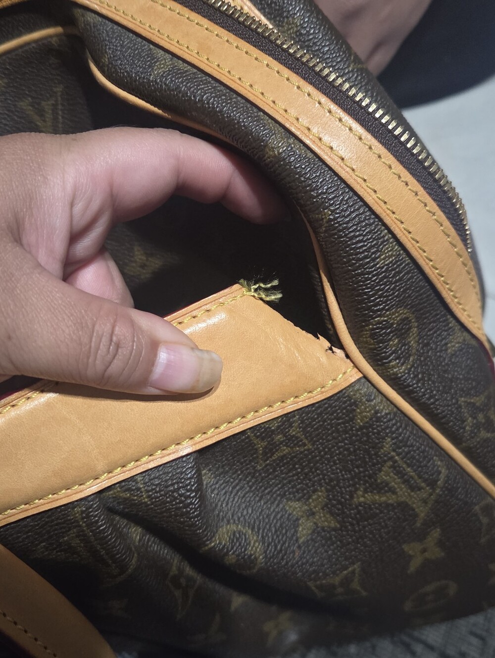 Louis Vuitton Monogram Canvas Mizi Bag - Picture 6 of 7
